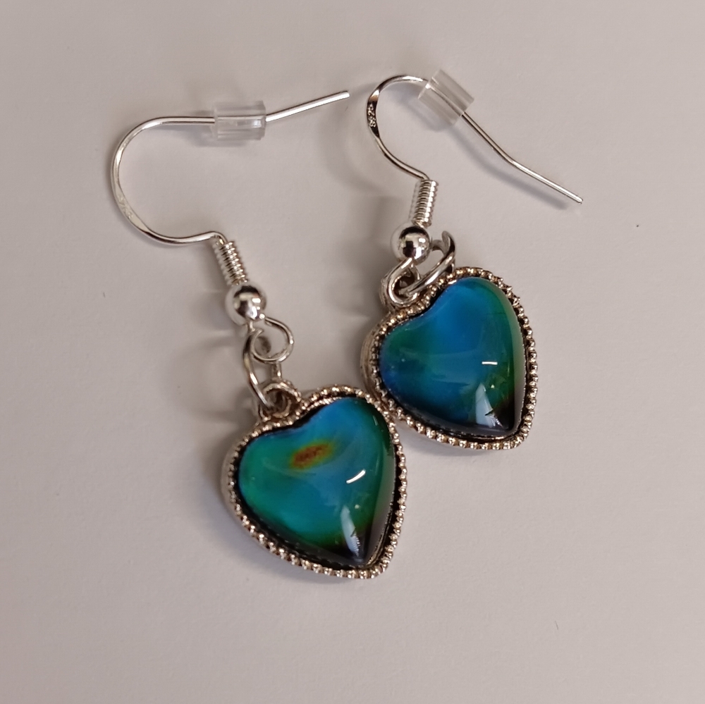 925 Mood Earrings (NWOT) - Picture 7 of 14